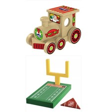 Home Depot  Lowe  s Kids DIY Workshop Kits Lot Football Game  Holiday Train New