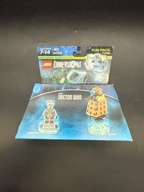 Lego Dimensions Doctor Who #71238 Fun Pack Cyberman Character Dalek Gadget NWB