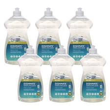ECOS PRO PL97216CT 25 oz Dishmate Manual Dish Liquid - Free and Clear (6/CT) New