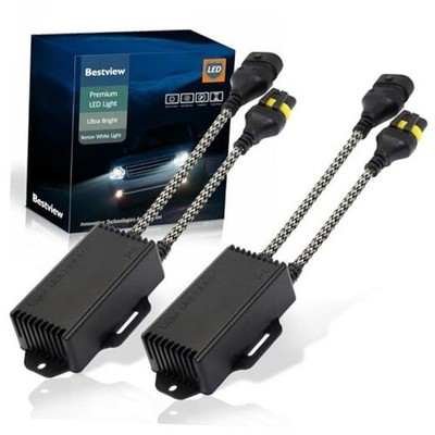  9005 H10 LED light Canbus Decoder Kits Compatibility Anti 9005 9006 H10