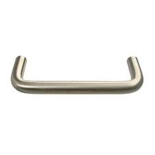 MONROE PMP PH-0134 Pull Handle, Silver, Stainless Steel 4KZK6