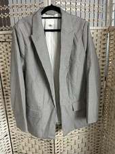 Men’s Dog Tooth Check Smart Blazer Jacket Size Xl