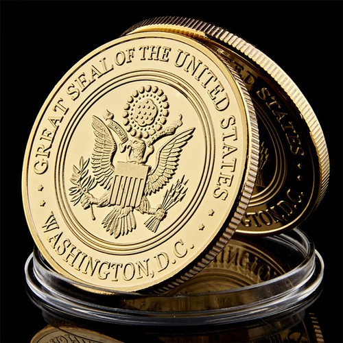 50 PCS USA USAF Navy USMC Freedom Eagle Military Challenge Coin Army - Picture 7 of 10