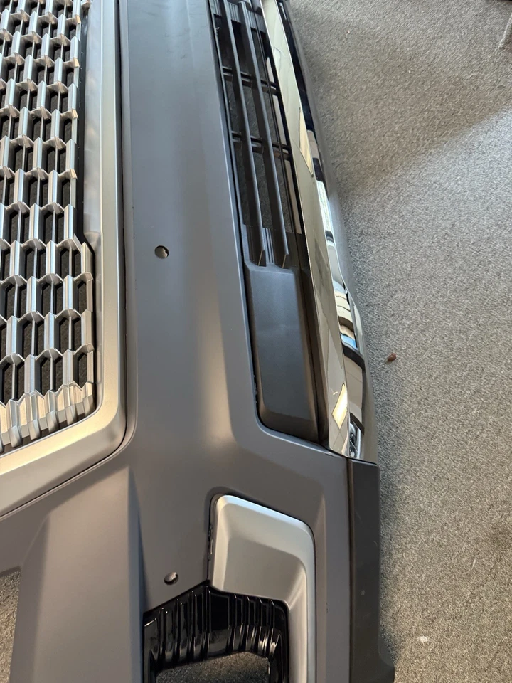Fit 2021 - 2024 GMC Yukon Front Bumper Assembly with Grille W/ 4 Sensor Hole - Image 3 of 4
