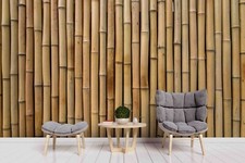 3D Bamboo Self-adhesive Removeable Wallpaper Wall Mural