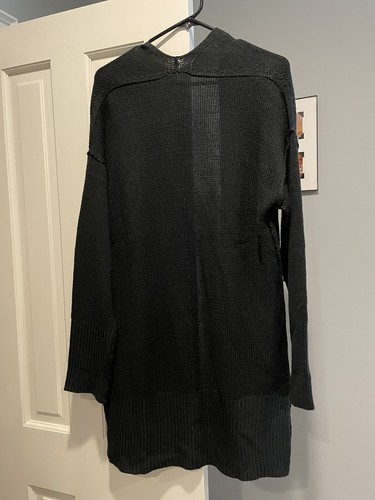 Knielange Strickjacke Top Zustand Schwarz Größe XL - Bild 2 von 3