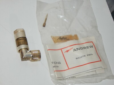 NEU ! Connector ANDREW Type 42336 RIGHT ANGLE TYPE N PLUG for FHJ4-50B Heliax 