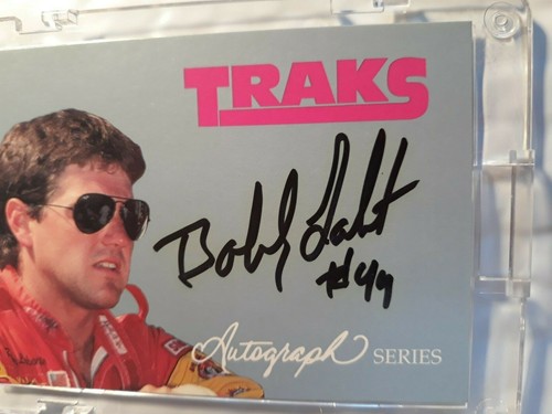 * 1992 TRAKS AUTOGRAPH SERIES RUSTY Wallace, HARRY GANT and Bobby Labonte - Picture 9 of 9