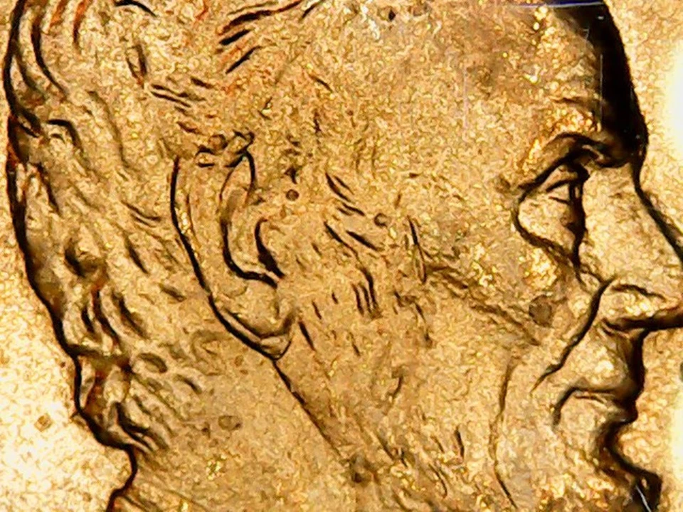 1997 PCGS MS67RD Red FS-101 Red DDO Double Ear Doubled Die Obverse Lincoln Cent - Image 3 of 3