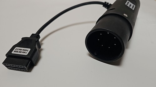 WABCO WÜRTH cavo diagnostico WW01000171 ADATTATORE CABLE 7 PIN ISO 7638 TRAILER - Foto 3 di 9