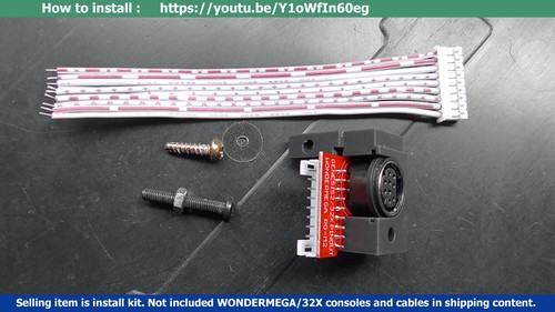 Assembly kit WONDERMEGA RG-M2 RGB compatible w/ Sega Genesis 2 Mega Drive 2 32X - Picture 2 of 11