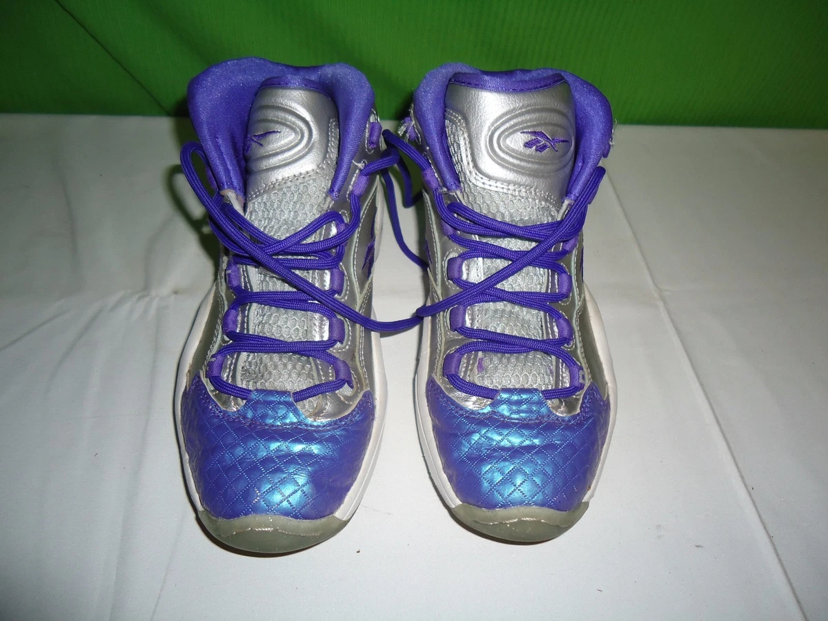 Purple deals iverson sneakers