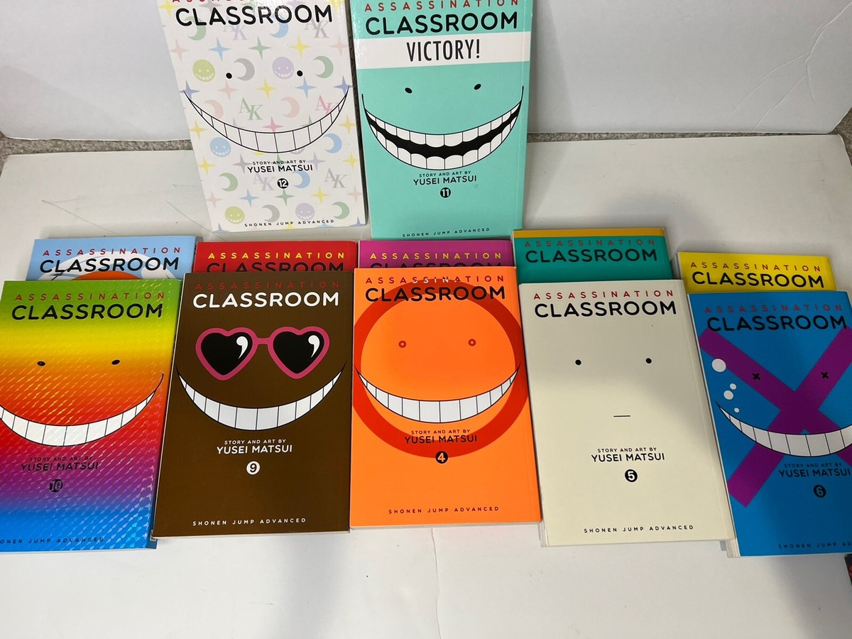 Assassination Classroom Manga English Volumes 1-12 | eBay
