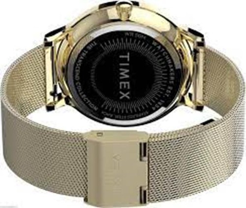 Timex Women's Analog Stainless Steel Bracelet Mesh Round Watch TW2T74600 - Picture 2 of 2