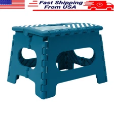 Portable Folding Step Stool W/ Durable Grip Top Lightweight 200lbs Capacity New