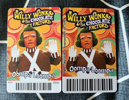 WILLY WONKA Coin Pusher Cards Arcade Timezone Golden Ticket & Chocolate Factory - Picture 3 of 10