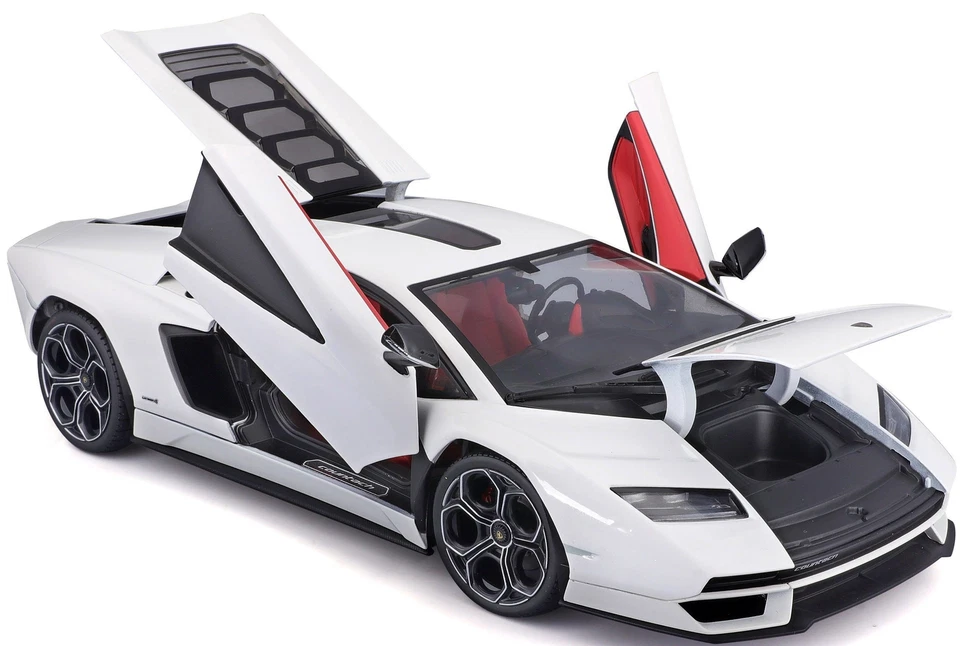Maisto 31459 - Coche a Escala - Lamborghini Countach LPI 800-4 (Blanco, 1:18) - Imagen 2 de 3