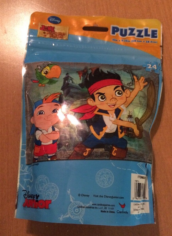 Disney Jake and the Neverland Pirates 24 Piece Puzzle on the Go | eBay