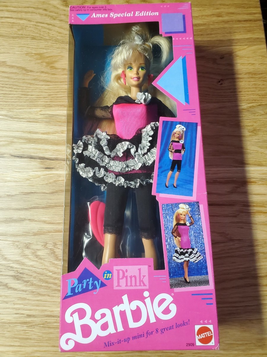 1991 PARTY IN PINK BARBIE! AMES SPECIAL EDITION! | eBay