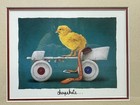 Will Bullas Gallery Office Art Framed Satire Artwork 7 Funny animals humor Owl — photo 3