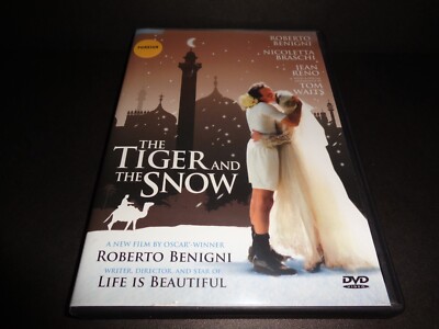THE TIGER & THE SNOW-Roberto Benigni goes to Iraq to save dream love- -Ital DVD