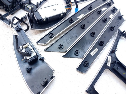 Mercedes-Benz C W203 Interior Aluminium Trim Set A2037201922 A2037202122 - Picture 13 of 15