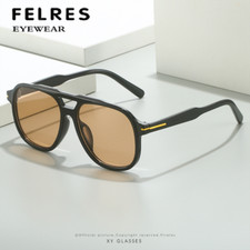 Outdoor Oval Large Frame Sunglasses For Men Women Driving Fashion Glasses UV400