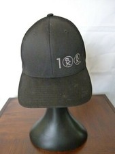 Port Authority Flexfit 100 Logo Trucker Cap Mesh Back Black Size L/XL