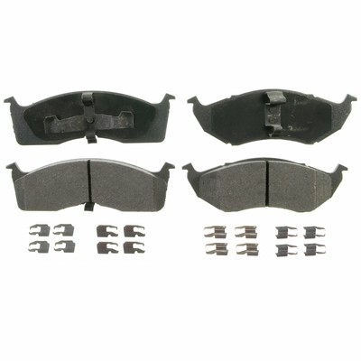 Wagner QuickStop ZX730A Semi-Metallic Disc Pad Set Includes Pad Installation Hardware Front Wagner QuickStop ZX730A Semi-Metallic Disc Pad Set Includes Pad Installation Hardware Front