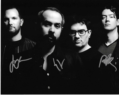 * CIGARETTES AFTER SEX * signed 8x10 photo * GREG GONZALEZ, JACOB & RANDALL  * 4