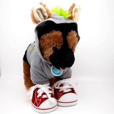 Build a Bear Promise Pets Black Tan German Shepherd Dog Pup