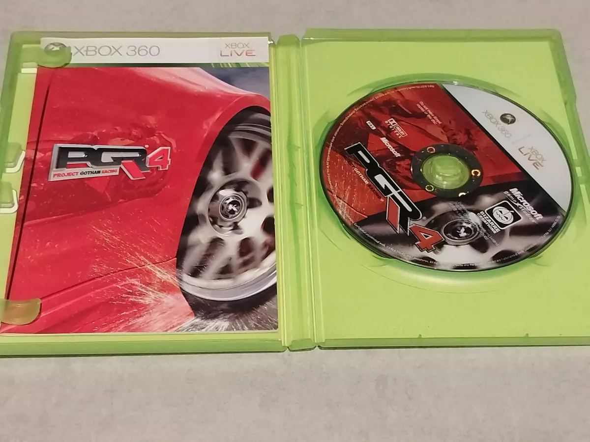 Jogo PGR 4 Project Gotham Racing Xbox 360 Usado PAL - Meu Game