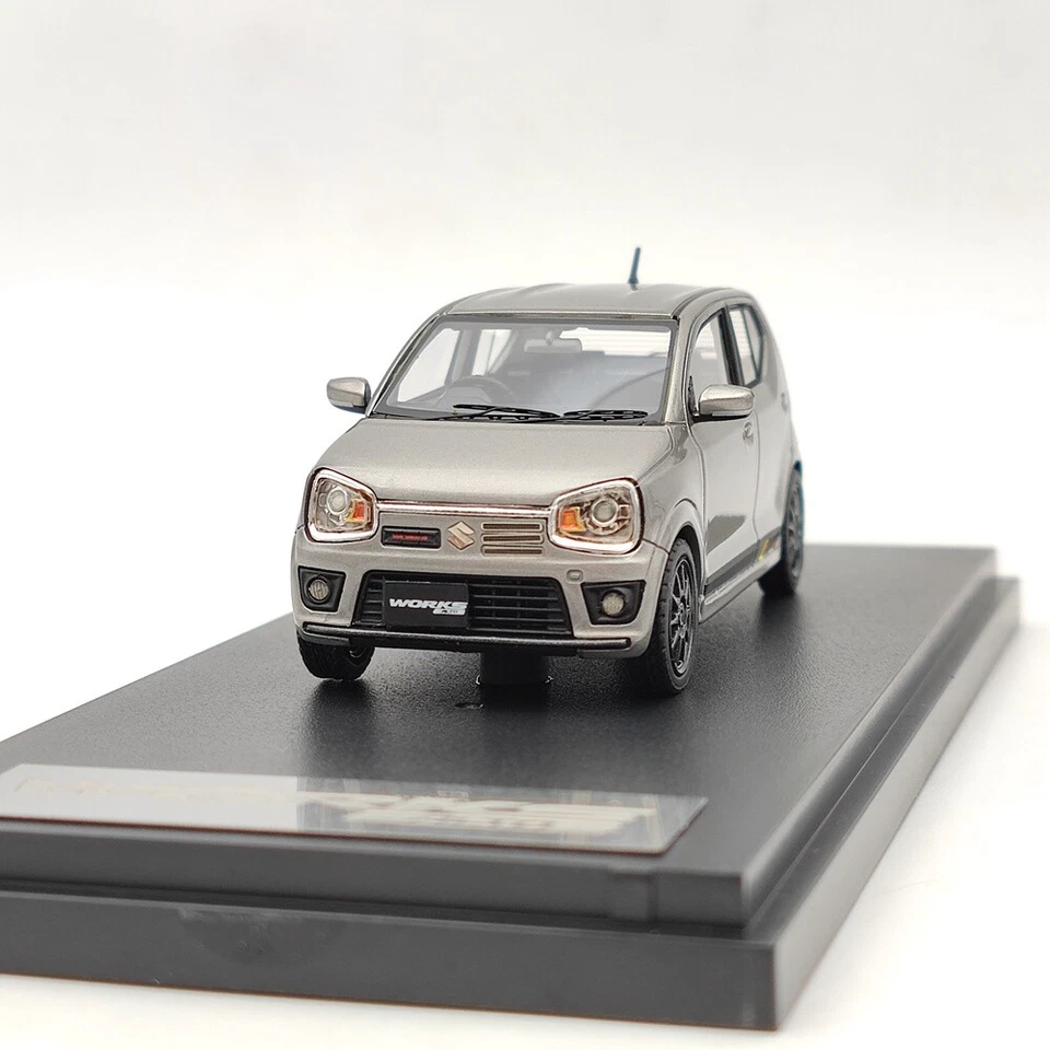 Mark43 1/43 Suzuki ALTO Works HA36S plata PM4360WS resina modelo coche limitado Foto 4 de 4