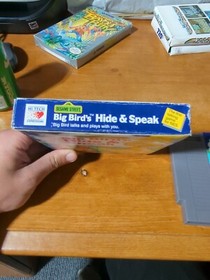 Sesame Street: Big Bird's Hide & Speak (Nintendo, NES) Complete in Box, CIB