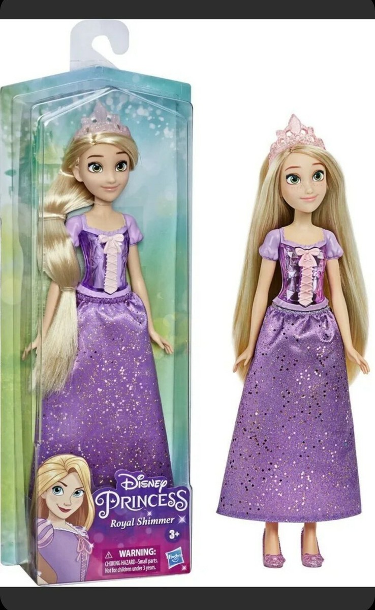 New in box Disney Princess Royal shimmer Rapunzel 11 inch