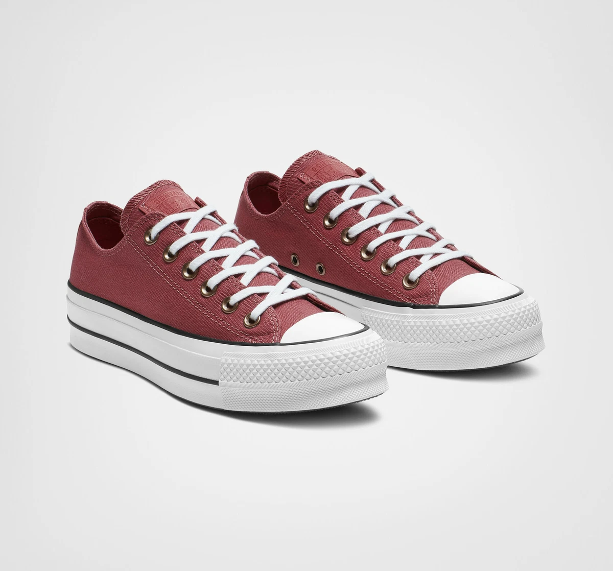 NEW Converse Chuck Taylor All Star Platform Low Light Redwood