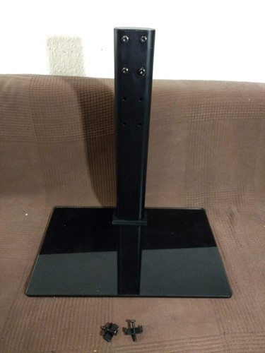Universaler TV Monitor Ständer Standfuß Glasplatte unvollständig
