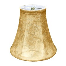 Royal Designs, Inc. "True Bell Lamp Shade with Round Clip, Mouton, 4"" x 8"" ...
