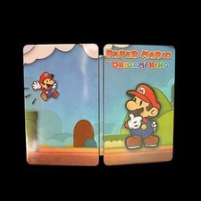 New Limited Edition Paper Mario Steelbook Custom Made For Nintendo Switch