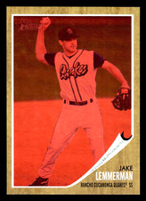 2011 Topps Heritage Minors Jake Lemmerman Red Tint #152 -/620