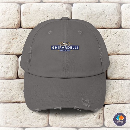 Ghirardelli Chocolate Logo Unisex Distressed Cap - 第 47/72 張圖片