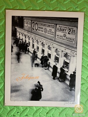   VINTAGE NYC PHOTO BRIAN MERLIS COLLECTION MANHATTAN CENTRAL SYSTEM 8X10  