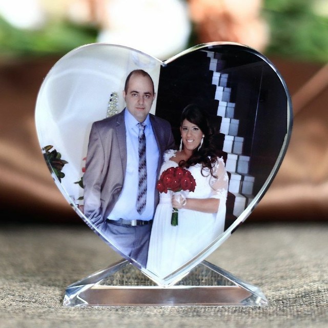 crystal glass photo frame crystal glass photo frame