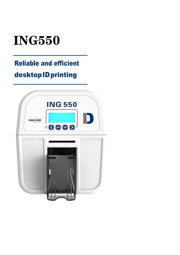 MAGiCARD ING550 Single Sided ID Card Printer USB 2.0 Connectivity with ID Cards - Picture 7 of 10