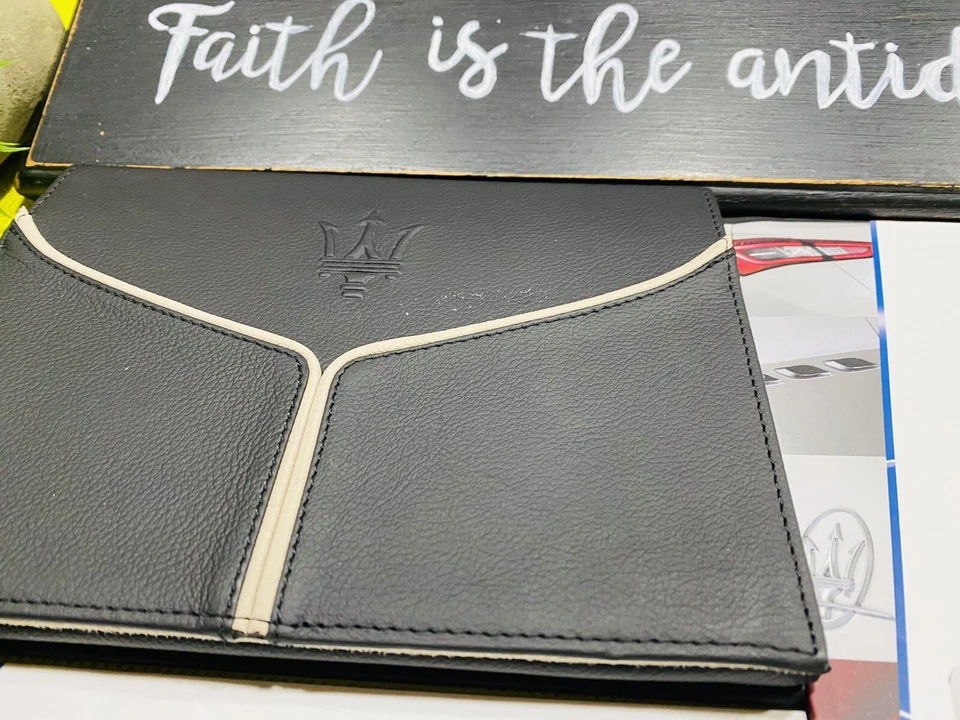 💚 Maserati Ghibli 2014 manual del propietario SQ4 S Q4 (servicio sin usar BK) 345 hp 405 hp Foto 4 de 4