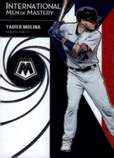 2021 Panini Mosaic #IM12 Yadier Molina International Men of Mastery