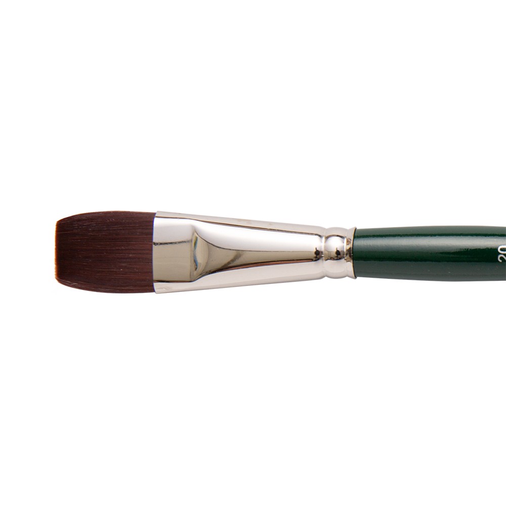 Silver Brush : Ruby Satin : Synthetic Brush : Series 2502S : Bright : Size 20