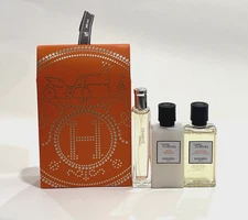 Terre D'hermes For Men 3pc Gift Set Travel Size New In Box