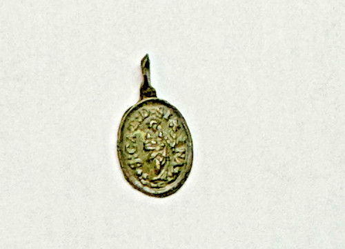 RARE 17th Century Bronze Double-Saint Medal - St. Cajetan & St. Dominic Baroque