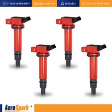 Juego de 4 bobinas de encendido energéticas para Toyota Corolla 2009-2010 2,4 L l4 UF495 C1426